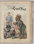Rating: s
ID: 5576071
Date: 2025-05-16 06:57:03 -0400
Status: pending
Score: 1
1897 19th_century abraham_hall absurd_res ancient_art animal_humanoid beard black_text bow_tie caption charles_dana checkered_suit clothing double-breasted facial_hair felid felid_humanoid frederick_opper hair hat headgear headwear hi_res holding_clothing holding_hat holding_headgear holding_headwear holding_object human humanoid jacket mammal mammal_humanoid markings mustache necktie oswald_ottendorfer pantherine pantherine_humanoid pattern_clothing pattern_shirt pattern_topwear political_cartoon politics poster public_domain puck_(magazine) richard_croker ring seth_low shirt straw_hat striped_clothing striped_markings striped_shirt striped_tail striped_topwear stripes suit tail tail_markings tammany_tiger tape_measure text tiger_humanoid topwear white_hair post #5576071