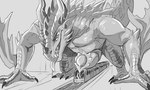 Rating: e
ID: 5657287
Date: 2025-06-21 03:45:55 -0400
Status: active
Score: 27
5:3 all_fours anthro cheek_spikes claws dragon erection facial_spikes finger_claws head_spikes hi_res horn imperatorcaesar macro male monochrome multi_eye mythological_creature mythological_scalie mythology open_mouth outside scalie solo spikes spikes_(anatomy) tongue tongue_out post #5657287