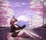 Rating: s
ID: 4185832
Date: 2023-07-22 08:36:09 -0400
Status: active
Score: 37
2023 anthro bottomwear cherry_blossom cherry_blossom_tree cherry_tree clothed clothing crop_top ear_piercing feather_ear_ring felid feline female flower fruit_tree hi_res japan lightly-san lynx mammal mount_fuji mountain piercing plant power_lines prunus_(flower) road road_sign shirt sitting skirt solo topwear tree volcano yukki_kirai post #4185832