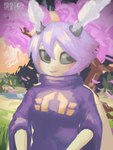 Rating: s
ID: 5555321
Date: 2025-05-07 13:42:19 -0400
Status: active
Score: 1
2024 3:4 absurd_res animal_humanoid antennae_(anatomy) arthropod arthropod_humanoid artist_name blush breasts closed_smile clothed clothed_female clothed_humanoid clothing detailed_background digital_media_(artwork) digital_painting_(artwork) ela_(pholewd) eyebrows eyelashes female female_humanoid glistening glistening_eyes glistening_hair grass grey_eyes grey_sclera hair half-length_portrait hi_res humanoid insect insect_humanoid lepidopteran lepidopteran_humanoid light_body light_skin looking_aside monotone_body monotone_skin moth moth_humanoid mouth_closed no_pupils painting_(artwork) pholewd plant portrait purple_clothing purple_eyebrows purple_hair purple_robe robe saturnian_(starbound_mod) saturniid shaded slit_nostrils smile soft_shading solo starbound symbol symbol_on_clothing text tree water watermark wings post #5555321