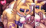Rating: e
ID: 5605030
Date: 2025-05-28 17:06:23 -0400
Status: active
Score: 69
2025 5_fingers 69_position anthro anthro_focus anthro_on_top anthro_penetrated areola arm_tuft armwear armwear_only artist_name balls bandai_namco bed bedding big_breasts big_butt black_claws black_nose black_sclera black_toe_claws blue_eyes blush bodily_fluids body_part_in_mouth breast_tuft breasts bridal_gauntlets bridal_gauntlets_only brown_hair butt butt_grab butt_on_face butt_tuft cheek_tuft claws clothing cute_fangs digimon digimon_(species) digiphilia digital_media_(artwork) dipstick_ears dipstick_tail duo ear_markings english_text erection eyelashes eyeshadow facesitting facial_markings facial_tuft fangs feet fellatio female female_anthro female_focus female_on_top female_penetrated fingers fur furniture genital_fluids genitals glans hair half-closed_eyes hand_on_butt hand_on_leg hand_on_penis hand_on_thigh head_markings heart_symbol hi_res holding_penis huge_butt human human_on_anthro human_on_back human_on_bottom human_penetrating human_penetrating_anthro human_penetrating_female indoor_nudity indoor_sex inside interspecies leg_markings light-skinned_male light_body light_skin looking_at_genitalia looking_at_penis looking_back makeup male male/female male_human male_on_back male_on_bottom male_penetrating male_penetrating_anthro male_penetrating_female mammal mane markings mostly_nude mostly_nude_anthro mostly_nude_female multicolored_body multicolored_ears multicolored_fur multicolored_tail narrowed_eyes neck_tuft nipples nude nude_human nude_male on_bed on_bottom on_top one_eye_closed one_eye_half-closed open_mouth oral oral_penetration penetration penile penis penis_between_breasts penis_in_mouth pink_areola pink_nipples pink_tongue precum pupils purple_armwear purple_bridal_gauntlets purple_clothing purple_eyeshadow purple_markings raised_tail renamon saliva saliva_on_breasts saliva_on_face saliva_on_penis sex sex_on_bed signature sitting_on_another solo_focus tail tail_aside tail_markings tail_tuft teeth text thick_thighs thigh_markings toe_claws toes tongue tongue_out tongue_out_fellatio toto_draw tuft url white_body white_breasts white_ears white_fur white_mane white_tail wide_hips yellow_body yellow_ears yellow_fur yellow_tail post #5605030