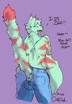 Rating: e
ID: 5610685
Date: 2025-05-31 00:23:20 -0400
Status: active
Score: 10
ambiguous_gender amniotic_fluid andromorph anthro anus belly big_belly birth blocked_birth blue_eyes bodily_fluids bottomwear butt clothed clothing crowning denim denim_bottomwear denim_clothing dialogue digital_media_(artwork) felid fur genital_fluids genitals ginormous_belly green_body green_fur hair hi_res huge_belly hyper hyper_pregnancy intersex jeans live_birth mammal notched_ear oakfinch open_mouth pants pregnant pregnant_andromorph pregnant_anthro pregnant_intersex pussy shaded signature simple_background soaked solo tail text torn_clothing trans_(lore) trans_man_(lore) vaginal vaginal_birth water_breaking watermark post #5610685