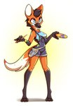 Rating: s
ID: 3686602
Date: 2022-11-12 12:01:20 -0500
Status: active
Score: 69
3_toes 4_fingers anthro barefoot black_nose blue_eyes bracelet breasts brown_body brown_fur brown_hair brush canid canine canis cheek_tuft chest_tuft claws clothed clothing digital_media_(artwork) eyelashes facial_tuft feet female female_anthro fingers full-length_portrait fur hair heart_(marking) heart_symbol hi_res holding_brush holding_object holding_paintbrush jewelry mammal maned_wolf markings miakameron orange_body orange_fur overalls paint paint_splatter paintbrush portrait ruler shaded shadow shirt simple_background smile snaggle_tooth solo standing toe_claws toes topwear tuft white_background white_body white_fur post #3686602