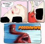 Rating: q
ID: 5162137
Date: 2024-11-05 09:00:45 -0500
Status: active
Score: 29
animal_humanoid anthro arthropod arthropod_humanoid big_cheeks censor_bar censored clothing comic crustacean crustacean_humanoid dialogue duo english_text female fish fish_humanoid hair hat headgear headwear hi_res humanoid humor implied_oral long_nose male male/female marine marine_humanoid meme mr._krabs mrs._puff nelliesnest nickelodeon onomatopoeia open_mouth overweight queef red_hair simple_background sound_effects spongebob_squarepants teeth text tongue wind post #5162137