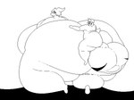 2024 ambiguous_penetration anthro asriel_dreemurr asriel_dreemurr_(god_form) ball_markings balls belly big_balls big_belly big_breasts big_butt black_and_white bodily_fluids boss_monster_(undertale) bovid bovine breasts butt caprine chip_at_night cum cum_filled_belly cum_inflation cum_inside curved_horn digital_drawing_(artwork) digital_media_(artwork) dragon duo european_mythology eyelashes facial_markings feet female female_penetrated from_behind_position fur genital_fluids genital_markings genitals goat hair half-closed_eyes hand_on_breast hand_on_butt hand_on_chest head_markings horizontal_pupils horn huge_balls huge_belly huge_breasts huge_butt hyper hyper_balls hyper_belly hyper_breasts hyper_butt hyper_genitalia hyper_inflation inflation looking_pleasured male male/female male_penetrating male_penetrating_female mammal markings monochrome morbidly_obese mythological_creature mythological_scalie mythology narrowed_eyes nude obese open_mouth overweight penetration penile penile_penetration pixel_(artwork) pupils reptile rosetta_dreemurr scalie sex short_hair size_difference tail thick_thighs undertale undertale_(series) western_dragon white_body white_fur wide_hips