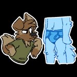 Rating: q
ID: 3444683
Date: 2022-07-13 16:14:57 -0400
Status: active
Score: 53
1:1 alpha_channel anthro black_nose blue_body blue_briefs blue_clothing blue_fur blue_underwear briefs brown_body brown_fur bulge canid canine canis clothing domestic_dog duo fur green_clothing green_shirt green_t-shirt green_topwear male mammal matt_riskely shirt t-shirt thinking thoughtful_expression tinydeerguy topwear underwear ych_(character) post #3444683