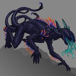 Rating: s
ID: 5362130
Date: 2025-02-09 16:55:45 -0500
Status: active
Score: 32
1:1 absurd_res all_fours ambiguous_gender anthro black_body blue_teeth blue_tongue creepy eyeless hi_res monster multi_jaw multi_tail multi_tongue sharp_teeth solo tail teeth thecore34 tongue tongue_out unusual_mouth post #5362130