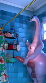 2022 3d_(artwork) 3d_animation 9:16 after_orgasm_torture animated anthro balls big_balls big_butt big_penis blue_body blue_scales bodily_fluids bouncing_balls bronto_(velocirection) brontosaurus butt countershading cum cum_on_penis digital_media_(artwork) dinosaur diplodocid erection excessive_cum excessive_genital_fluids excessive_precum genital_fluids genitals glans glans_play glansjob hi_res humanoid_genitalia humanoid_penis infinite_cum infinite_genital_fluids intense_orgasm loop male male_anthro male_squirting masturbation moan moobs nipples nude orgasm overstimulation overweight palming penile penile_masturbation penile_squirting penis precum prehistoric_species reptile sauropod sauropodomorph scales scalie seamless_loop short_playtime shower shuddering solo sound sound_warning thick_thighs velocirection webm