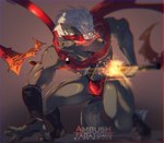 Rating: q
ID: 5594939
Date: 2025-05-24 12:49:25 -0400
Status: active
Score: 10
accessory anthro asian_clothing athletic athletic_anthro athletic_male black_body black_fur black_nose bulge canid canine canis claws clothing domestic_dog dr.whiger east_asian_clothing facial_scar finger_claws fluffy fluffy_tail fundoshi fur headband japanese_clothing katana kemono lifewonders male mammal melee_weapon ninja nipples pointy_ears red_clothing red_fundoshi red_underwear scar solo sword tadatomo_(tas) tail tokyo_afterschool_summoners underwear warrior weapon post #5594939