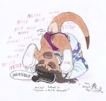 Rating: e
ID: 5564441
Date: 2025-05-11 11:14:30 -0400
Status: active
Score: 23
aged_up beanie bent_over bulge bulge_from_behind bunny_slippers cartoon_network clenched_teeth clothing cosplay crossover crossover_cosplay disney ed_edd_n_eddy edd_(eene) facial_hair feces femboy goatee grunting hair hat headgear headwear herpestid hi_res intrusive_thoughts lace_trim long_hair male mammal meerkat nerd panties raised_tail robe simple_background soiling solo stained_clothing stained_underwear straining tail teeth text the_lion_king timon timon-berkowitz traditional_media_(artwork) underwear white_background post #5564441