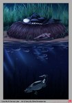 bitterstrawberries bubble comic corpse death decapitation dream duo english_text female feral fish hi_res lunge_(bitterstrawberries) marine nest plant severed_body_part severed_head sleeping swimming text underwater water zandra_(bitterstrawberries)