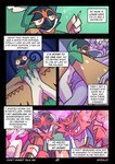 alcohol anthro beverage blush bodily_fluids colored comic decidueye don't_sweet_talk_me duo english_text enjoying female feral fluffy from_front_position gardevoir generation_3_pokemon generation_4_pokemon generation_6_pokemon generation_7_pokemon glistening glistening_body goodra hi_res incineroar lopunny louis_(decidueye) lying male male/female maximilian_(incineroar) mental_breakdown missionary_position mugu_(goodra) muscular muscular_anthro muscular_male nintendo on_back penetration penile penile_penetration penis_in_pussy pokemon pokemon_(species) prostitution purple_body rozalid sex sweat text vaginal vaginal_penetration