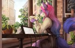 Rating: s
ID: 5602014
Date: 2025-05-27 09:43:51 -0400
Status: active
Score: 11
anthro beverage blue_eyes bottomwear cafe canid canine city clothing coffee female fikanori fluffy fluffy_ears fluffy_hair fluffy_tail fox fur greenery hair mammal pink_body pink_fur pink_hair portrait purple_body purple_fur shirt skirt smile solo tail three-quarter_portrait topwear undershirt white_body white_fur post #5602014