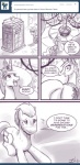 2012 blush butt clothing comic crown cutie_mark derpy_hooves_(mlp) dialogue doctor_whooves_(mlp) earth_pony english_text equid equine feathered_wings feathers female feral friendship_is_magic hasbro hat headgear headwear hi_res horn horse humor john_joseco male mammal monochrome my_little_pony mythological_creature mythological_equine mythology pony princess princess_celestia_(mlp) quadruped royalty tail text tumblr winged_unicorn wings