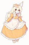 Rating: s
ID: 5566700
Date: 2025-05-12 10:41:09 -0400
Status: active
Score: 67
2025 4_toes absurd_res anthro barefoot blush canid canine canis claws clothing curtsey devil-vox digital_media_(artwork) domestic_dog feet female female_anthro flat_chested floppy_ears full-length_portrait fur hair hi_res kemono long_hair looking_at_viewer maid_uniform mammal portrait simple_background solo tail toe_claws toes uniform white_background post #5566700