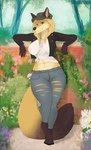 Rating: s
ID: 4846727
Date: 2024-06-12 02:04:41 -0400
Status: active
Score: 28
2021 4_toes 5_fingers anthro artist_name barefoot big_breasts black_nose blonde_hair bottomwear breasts brick_wall brown_body brown_clothing brown_fur brown_inner_ear brown_jacket brown_tail_tip brown_topwear button_(fastener) canid canine chain cheek_tuft claws clothed clothing colored denim denim_bottomwear denim_clothing digital_drawing_(artwork) digital_media_(artwork) dipstick_tail ear_piercing ear_ring facial_tuft feet female finger_claws fingers flower fluffy fluffy_tail forest fox fur green_eyes grey_bottomwear grey_claws grey_clothing grey_hat grey_headwear grey_jeans grey_pants hair hair_on_shoulders half-closed_eyes hat headgear headwear hi_res jacket jeans keychain leaning leaning_backward leaning_on_wall long_tail looking_at_viewer mammal markings midriff monstress_(artist) narrowed_eyes navel open_clothing open_jacket open_topwear outside pants piercing pink_flower plant pockets red_fox rienne_ahlmir ring_piercing shaded shirt shrub smile smiling_at_viewer soft_abs solo tail tail_down tail_markings text thick_thighs tied_shirt toe_claws toes topwear torn_bottomwear torn_clothing torn_jeans torn_pants tree true_fox tuft wall_(structure) white_clothing white_flower white_shirt white_topwear y2k_(fashion) yellow_body yellow_fur yellow_tail post #4846727