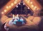 Rating: s
ID: 5566381
Date: 2025-05-12 06:43:53 -0400
Status: active
Score: 86
akrost anthro avian avian_demon bed bedroom biped bird bird_demon black_hair black_nose book canid canid_demon canine clothed clothed_anthro clothed_female clothing collar computer container cup demon detailed_background duo ear_piercing electronics female fur furniture garland grey_body grey_fur grey_hair hair hellhound helluva_boss hi_res inside laptop looking_at_screen loona_(helluva_boss) lying mammal mug multicolored_body multicolored_fur mythological_canine mythological_creature mythology night octavia_(helluva_boss) on_front owl owl_demon piercing pillow red_sclera shelf spiked_collar spikes two_tone_body two_tone_fur two_tone_tail under_covers white_body white_fur post #5566381