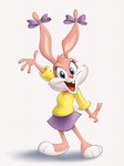 Rating: s
ID: 5255375
Date: 2024-12-20 20:16:19 -0500
Status: active
Score: 14
4_fingers anthro babs_bunny biped bottomwear bow_accessory bow_ribbon buckteeth clothed clothed_anthro clothed_female clothing countershade_face countershading ear_bow eyelashes feet female fingers fully_clothed fully_clothed_anthro fully_clothed_female greeting_viewer hi_res lagomorph leporid looking_at_viewer mammal on_model open_mouth open_smile pink_body pink_inner_ear purple_bottomwear purple_clothing purple_skirt rabbit red_nose simple_background skirt smile smiling_at_viewer solo standing stanmort teeth tiny_toon_adventures toeless_(marking) toony topwear twin_ear_bows warner_brothers white_background yellow_clothing yellow_topwear post #5255375