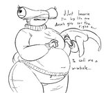 Rating: q
ID: 4535427
Date: 2024-01-14 16:06:48 -0500
Status: active
Score: 22
2019 anthro belly big_belly big_eyes biped black_and_white blush blush_lines bottomwear breasts bullying clothed clothed_anthro clothed_female clothing countershade_face countershade_tail countershading digital_drawing_(artwork) digital_media_(artwork) drawstring drawstring_bottomwear ellipsis english_text eyelashes female female_anthro fish front_view glistening glistening_eyes ground_shark hammerhead_shark holding_own_tail marine monochrome navel navel_outline non-mammal_breasts non-mammal_navel obese obese_anthro obese_female overweight overweight_anthro overweight_female pants portrait shark shark_tail simple_background snaggle_tooth solo standing stuttering sweater sweatpants tail text thatoneaceguy thick_tail three-quarter_portrait timid topwear turtleneck weight_conscious white_background post #4535427