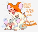 anal anal_penetration cricetid crushpepper dialogue english_text hamster hamtaro hamtaro_(series) happy happy_sex hi_res male male/male mammal on_top oxnard_(hamtaro) penetration rodent sex tagme text