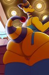 Rating: e
ID: 5627816
Date: 2025-06-08 00:05:24 -0400
Status: pending
Score: 32
2024 absurd_res ampharos anthro apron baphylamb big_butt biped blue_clothing blue_legwear blue_thigh_highs bodily_fluids butt ceiling ceiling_lamp clothing day eyebrows eyelashes female forehead_gem gem generation_2_pokemon genitals hi_res inside lamp legwear light_bulb looking_back looking_down low-angle_view nintendo pokemon pokemon_(species) pupils pussy rear_view red_gem solo standing sweat sweatdrop tail thigh_highs white_pupils window yellow_body post #5627816