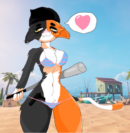 Rating: q
ID: 5601344
Date: 2025-05-27 01:08:03 -0400
Status: active
Score: 24
anthro baseball_bat bat_(object) beanie bra clothing cool_cola digital_media_(artwork) domestic_cat epic_games felid feline felis female fortnite fur gun half_naked handgun hat headgear headwear hi_res mammal meow_skulls microsoft_paint_(artwork) panties ranged_weapon solo speech_bubble underwear weapon post #5601344