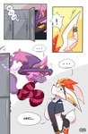 Rating: s
ID: 5591928
Date: 2025-05-23 00:08:07 -0400
Status: active
Score: 79
accessory anthro blonde_hair bomber_jacket bottomwear cinderace clothing comic dialogue duo ear_piercing eeveelution femboy fur generation_1_pokemon generation_2_pokemon generation_8_pokemon ghost hair hair_accessory hairband hat headgear headwear hi_res horny_imp hypnosis hypnotic_eyes jolt_(horny_imp) jolteon lagomorph leporid locker locker_room loren_(horny_imp) lorenzo_(horny_imp) male male/male mammal mind_control misdreavus morgan_(horny_imp) nintendo piercing pokemon pokemon_(species) purple_body purple_hair rabbit red_hair shirt shorts sound_effects speech_bubble spirit topwear white_body white_fur post #5591928