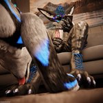 Rating: e
ID: 5583942
Date: 2025-05-19 14:37:02 -0400
Status: active
Score: 27
1:1 3d_(artwork) absurd_res animal_genitalia animal_penis anthro anthro_on_anthro balls biped black_body black_boots black_claws black_clothing black_footwear black_fur black_shoes blender_(artwork) blender_cycles blue_body blue_fur blue_penis boots bottomwear canid canine canine_genitalia canine_penis canis claws clothed clothing depth_of_field digital_media_(artwork) distracted dominant dragonplayer dragonplayer_(character) duo electronics erection eyewear feet fingers foot_fetish foot_play footwear fox fur furniture genitals glasses grey_body grey_fur hair hi_res hindpaw inside jacket jex jexouium kneeling kneeling_on_ground knot leather leather_bottomwear leather_clothing leather_jacket leather_pants leather_topwear licking licking_boots licking_shoe male male/male mammal multicolored_body nude on_ground on_sofa open_mouth orgasm pants pawpads paws penis phone reflection rexouium sex shoes sitting sitting_on_sofa slim slim_anthro slim_male slim_sub smile sofa submissive submissive_male tail teeth toe_claws toes tongue tongue_out topwear white_body white_fur xedthedead_(character) post #5583942