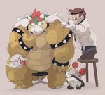 Rating: s
ID: 2613530
Date: 2021-02-13 16:09:55 -0500
Status: active
Score: 37
2021 bodily_fluids boo_(mario) bottomwear bowser chair clothing crossbar_emanata doctor dr._mario dr._mario_(character) dumdum emanata eyes_closed face_mask facial_hair furniture gloves group handwear head_mirror hi_res human humanoid_hands kemono koopa male mammal mario mario_bros mask medical medical_gloves medical_instrument medical_syringe motion_lines motion_outline mustache nintendo overweight overweight_male pants patient scalie scared scientific_instrument sitting standing stethoscope surgical_mask sweat syringe tears toad_(mario) post #2613530