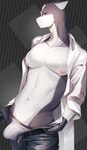 Rating: e
ID: 5088370
Date: 2024-10-02 02:56:29 -0400
Status: active
Score: 44
anthro athletic athletic_anthro athletic_male balls_outline bedroom_eyes big_muscles big_pecs biped bottomwear bulge closed_smile clothed clothed_anthro clothed_male clothing confident detailed_bulge domestic_cat ears_back ears_down ears_flat felid feline felis fingers genital_outline gentleman hand_in_pocket hi_res inviting kemono log_horizon looking_aside looking_at_viewer male male_anthro mammal modelling mouth_closed muscular narrowed_eyes nipples nyanta open_bottomwear open_clothing open_pants open_shirt open_topwear pants pecs penis_outline pivoted_ears pockets presenting seductive shirt simple_background smile smiling_at_viewer solo suggestive_look suggestive_pose topwear underwear undressing wry_smile yurari_yr post #5088370