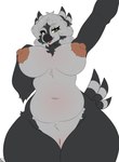 Rating: e
ID: 5541039
Date: 2025-05-01 04:08:55 -0400
Status: active
Score: 105
absurd_res accipitrid accipitriform anthro areola avian bedroom_eyes big_breasts bird breasts crossgender eagle erect_nipples feathers female genitals green_eyes grey_hair hair hand_on_breast harpy_eagle hi_res hybrid legs_together long_hair looking_at_viewer low-angle_view multicolored_body narrowed_eyes navel neck_tuft nipples owl ozzy_(breakstep) puppytheshark pussy seductive slightly_chubby solo tail tail_feathers thick_thighs tongue tongue_out tuft post #5541039