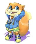 Rating: s
ID: 4891147
Date: 2024-07-01 19:50:38 -0400
Status: active
Score: 18
anthro big_zipper blue_eyes buckteeth clothing conker conker's_bad_fur_day english_text footwear fur hi_res kurimo_jinguy male mammal open_mouth rareware rodent sciurid shoes signature simple_background solo teeth text tree_squirrel zipper post #4891147