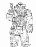 Rating: s
ID: 5611365
Date: 2025-05-31 10:57:01 -0400
Status: active
Score: 2
alligator alligatorid anthro bottomwear clothed clothing crazydrak crocodilian electronics front_view gloves gun handwear headgear headphones headset hi_res male monochrome muscular muscular_anthro muscular_male narrowed_eyes open_mouth pants portrait ranged_weapon reptile scalie simple_background solo standing three-quarter_portrait topwear weapon post #5611365