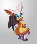 anthro bat big_breasts breasts butt female hi_res mammal membrane_(anatomy) membranous_wings mostly_nude nude rouge_the_bat sega solo sonic_the_hedgehog_(series) toufu_(artist) wings