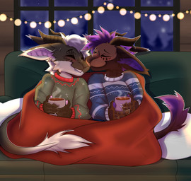 Rating: s
ID: 5660815
Date: 2025-06-22 16:14:56 -0400
Status: active
Score: 10
anthro bedding beverage blanket blush bunthefen candy chocolate clothed clothing crazywright83_(character) cuddling dessert duo festive food furniture hi_res hot_chocolate love male male/male nuzzling romantic romantic_couple rydgedshep_(character) sofa string_lights vernid post #5660815