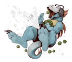 Rating: s
ID: 4931621
Date: 2024-07-20 15:53:43 -0400
Status: active
Score: 27
anthro blue_body chomper_(lost_in_chaos) claws crocodilian eating electronics fan_character fangs feet fuecoco generation_2_pokemon generation_9_pokemon headphones hindpaw hybrid kredri male nintendo open_mouth open_smile paws pokemon pokemon_(species) reptile scalie smile soles solo teeth toe_claws toes tongue totodile white_body post #4931621