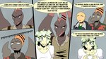 16:9 4k absurd_res anon_(snoot_game) anthro bald biped blue_eyes bone_frill breasts brown_body brown_clothing brown_scales brown_shirt brown_topwear cavemanon_studios clothing colored comic comic_panel confusion dialogue dinosaur duo_in_panel eyeless faceless_character faceless_human faceless_male female female_anthro fingers_together floral_clothing floral_pattern floral_print frill_(anatomy) fuegosonic93 goodbye_volcano_high green_body green_clothing green_hair green_scales green_shirt green_topwear grey_body grey_clothing grey_jacket grey_scales grey_topwear group hair hair_bun head_crest head_frill hi_res human jacket looking_aside male male_anthro mammal naser_(gvh) nervous open_mouth orange_body orange_eyes ornithischian prehistoric_species pterodactylus pterosaur pupils question_mark reptile ripley_(snoot_game) scales scalie shirt shocked simple_background slit_pupils snoot_game snout solo_in_panel spanish_text speech_bubble stegosaurian stegosaurus stella_(gvh_beta) surprise text thyreophoran topwear white_clothing white_shirt white_topwear wide_eyed widescreen yellow_eyes