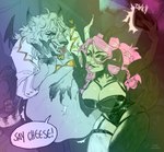 Rating: q
ID: 5545793
Date: 2025-05-03 08:49:58 -0400
Status: active
Score: 3
anthro bell bell_collar belly big_belly canid canine canis collar demon duo electronics female female_pred glass hair hand_outline hi_res horn humanoid mammal oral_vore phone pink_hair selfie tongue tongue_out vore vorewizard willing_prey wolf post #5545793