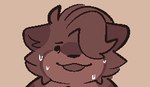 Rating: s
ID: 4742961
Date: 2024-04-25 15:11:39 -0400
Status: active
Score: 163
2024 aliasing ambiguous_gender anthro bodily_fluids brown_body brown_ears brown_face brown_hair cheek_tuft close-up conditional_dnp digital_drawing_(artwork) digital_media_(artwork) erin_(welwraith) facial_tuft front_view fur gulonine hair headshot_portrait low_res mammal marten multicolored_body multicolored_face multicolored_fur mustelid musteline narrowed_eyes nonbinary_(lore) oekaki portrait sable_(marten) simple_background smile solo sweat tan_background thumbnail tuft welwraith post #4742961