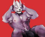 Rating: e
ID: 5566458
Date: 2025-05-12 08:18:00 -0400
Status: active
Score: 41
abs anthro armpit_hair big_pecs black_nose bodily_fluids body_hair boxer_briefs bulge canid canine canis clothing detailed_bulge exercise fangs fur genital_outline grey_body grey_fur hands_behind_head hi_res k0bit0wani kemono looking_at_viewer male mammal multicolored_body multicolored_fur muscular muscular_anthro muscular_male nintendo nipples pecs penis_outline red_background red_eyes simple_background sit-up solo star_fox sweat sweatdrop teeth two_tone_body two_tone_fur underwear white_body white_fur wolf wolf_o'donnell workout post #5566458