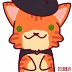 1:1 :3 animated anthro blep cape cheek_tuft chibi clothing d3lirium domestic_cat dot_eyes dreamworks facial_tuft felid feline felis fur fuzzy green_eyes hat headgear headwear licking licking_screen licking_viewer looking_at_viewer loop male mammal markings orange_body orange_fur puss_in_boots_(character) puss_in_boots_(dreamworks) short_playtime signature simple_background smile solo standing striped_body striped_fur striped_markings stripes tabby_cat tongue tongue_out tuft white_background