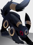 2024 3:4 3_toes ambiguous_feral ambiguous_gender black_body black_claws black_ears black_eyes black_fur black_tail claws colored crouching digital_media_(artwork) ear_markings eeveelution facial_markings feet feral fluffy forehead_markings front_view full-length_portrait fur generation_2_pokemon head_markings kemono leg_markings leg_tuft long_ears long_tail looking_at_viewer mammal markings mekkyaru mouthless multicolored_body multicolored_ears multicolored_fur multicolored_tail nintendo pokemon pokemon_(species) portrait pupils quadruped raised_tail red_sclera ring_(marking) shaded simple_background slit_pupils solo standing stare tail tail_markings three-quarter_view toe_claws toes tuft two_tone_body two_tone_ears two_tone_fur two_tone_tail umbreon white_background yellow_body yellow_ears yellow_fur yellow_markings yellow_tail