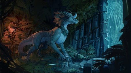 Rating: s
ID: 5155706
Date: 2024-11-02 05:34:44 -0400
Status: active
Score: 63
16:9 blue_horn claws digitigrade dragon fantasy feral finger_claws fire fur furred_dragon furred_scalie grass grey_body grey_claws grey_fur hi_res horn lin_fluffydragon lin_fluffydragon_(character) long_neck male mythological_creature mythological_scalie mythology plant portal quadruped ruins scalie shaded signature solo tail toe_claws torch widescreen post #5155706