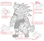 Rating: s
ID: 5444183
Date: 2025-03-19 18:08:01 -0400
Status: active
Score: 9
2018 anthro bottomwear clothing directional_arrow english_text feral fish footwear furgonomics hi_res how-to lionfish male marine pants perciform plantigrade rear_view red_lionfish scorpaeniform scorpaenoid shoes snarkysardine solo standing text post #5444183