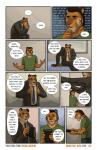 2020 anthro bed bible clothed clothing comic dialogue douglas_kim duo english_text eyewear facial_hair father_(lore) father_and_child_(lore) father_and_son_(lore) felid furniture glasses hi_res holding_object john_smith_(kimmykun) male mammal mature_anthro mature_male nathan_(kimmykun) necktie pantherine parent_(lore) parent_and_child_(lore) parent_and_son_(lore) pondering purple_eyes son_(lore) speech_bubble suit text tiger url