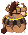 Rating: q
ID: 3430045
Date: 2022-07-05 18:00:41 -0400
Status: active
Score: 35
2019 absurd_res anthro barbarian bedroom_eyes biceps big_breasts big_butt bottomwear breasts brown_body brown_fur brown_hair butt butt_cleavage clothed clothing curvy_figure digital_media_(artwork) ear_piercing eyelashes eyelashes_through_hair familiar_travels felid female flexing flexing_bicep flexing_both_biceps fur green_eyes hair hi_res huge_breasts huge_butt lion long_hair long_tail looking_at_viewer looking_back mammal mocha_(familiar_travels) multicolored_body multicolored_fur narrowed_eyes overweight overweight_anthro overweight_female pantherine piercing seductive side_boob simple_background skimpy skirt smile solo superix tail tan_body tan_fur thick_thighs translucent translucent_hair two_tone_body two_tone_fur underbutt voluptuous warrior watermark white_background wide_hips yellow_sclera post #3430045