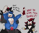 Rating: e
ID: 5562198
Date: 2025-05-10 12:23:05 -0400
Status: active
Score: 18
abdominal_bulge absurd_res accessory anal anal_penetration anthro anthro_on_anthro anthro_penetrated anthro_penetrating anthro_penetrating_anthro balls chest_tuft clone clothing cock_ring dialogue duo english_text eulipotyphlan footwear footwear_only genitals group hedgehog hi_res jewelry lingerie looking_pleasured machine male male/male male_on_bottom male_on_top male_penetrated male_penetrating male_penetrating_male mammal mostly_nude muscular on_bottom on_top penetration penile penile_penetration penis penis_accessory penis_in_ass penis_jewelry phantom50519376 profanity reverse_stand_and_carry_position robot sega sex shadow_the_hedgehog sharp_teeth shoes shoes_only size_difference sonic_the_hedgehog sonic_the_hedgehog_(series) standing standing_sex surprise teeth text trio tuft vein veiny_penis post #5562198