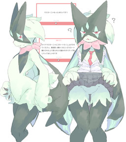 Rating: q
ID: 5706941
Date: 2025-07-13 19:31:47 -0400
Status: active
Score: 52
2025 absurd_res ambiguous_gender anthro blush blush_lines bodily_fluids bottomwear claws clothing featureless_chest featureless_crotch felid feline flat_chested fur generation_9_pokemon green_body green_fur green_hair hair hi_res japanese_text looking_at_viewer mammal meowscarada mocaht8 necktie nintendo open_mouth pink_eyes pokemon pokemon_(species) question_mark school_uniform shirt simple_background skirt solo sweat tail text topwear translation_request unbuttoned_shirt uniform post #5706941