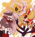 Rating: s
ID: 5419823
Date: 2025-03-08 08:50:20 -0500
Status: active
Score: 69
anthro arthropod bee canid canid_demon canine cleavage_cutout clothed clothing cutout demon duo female fox hellhound helluva_boss hi_res hybrid hymenopteran insect loona_(helluva_boss) mammal multi_arm multi_limb muzzle_(object) muzzled mythological_canine mythological_creature mythology queen_bee-lzebub_(helluva_boss) simple_background snout white_background yasutak1192 post #5419823