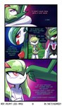 absurd_res ambiguous_gender bodily_fluids comic crying dialogue english_text female future_pokemon gallade gardevoir generation_3_pokemon generation_4_pokemon generation_9_pokemon grace_(sketchygarden) green_hair group hair happy hi_res humanoid iron_valiant joy_(sketchygarden) kirlia male nintendo noble_(sketchygarden) not_furry nude paradox_pokemon pokemon pokemon_(species) ralts serenity_(sketchygarden) sketchygarden smile tears text wiping_tears